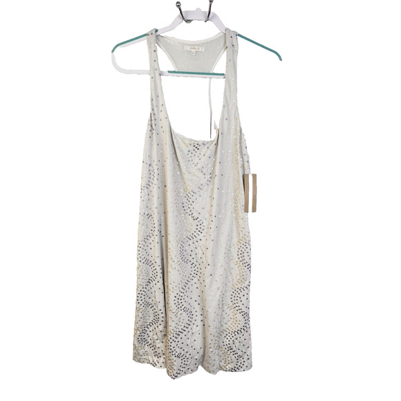 matty m Sequin Embellished Dress Tunic Women's Large Gray Party Night Out - Picture 1 of 8